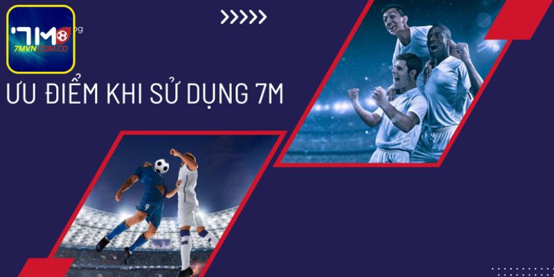 Giao diện web 7m siêu bắt mắt