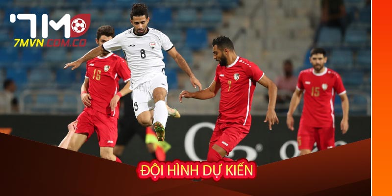 Đội hình dự kiến