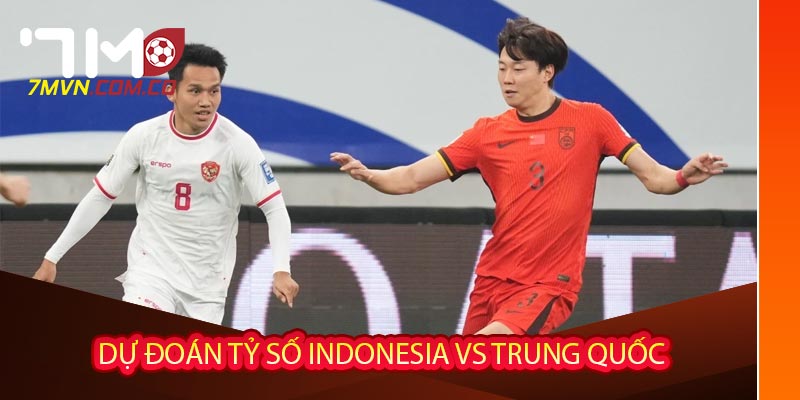 Dự đoán tỷ số Indonesia vs Trung Quốc