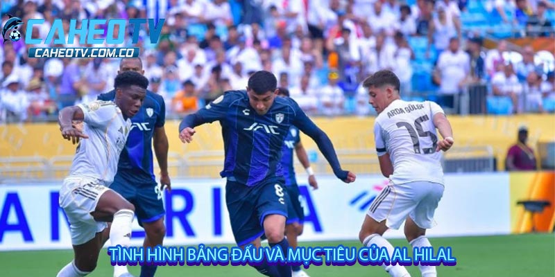 Tình hình bảng đấu và mục tiêu của Al Hilal