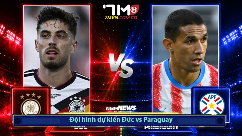 Đội hình dự kiến Đức vs Paraguay